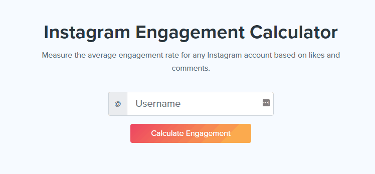 kicksta engagement calculator