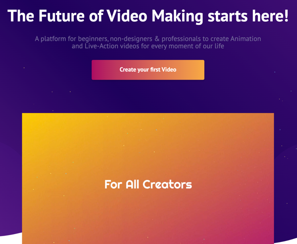 animaker Instagram video creator