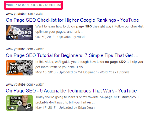 seo research youtube 