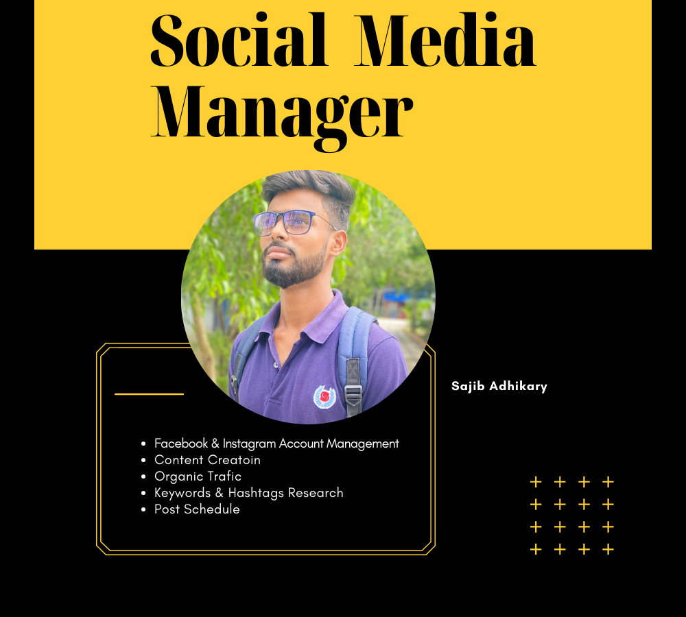 Social Media Manager   Content Creator