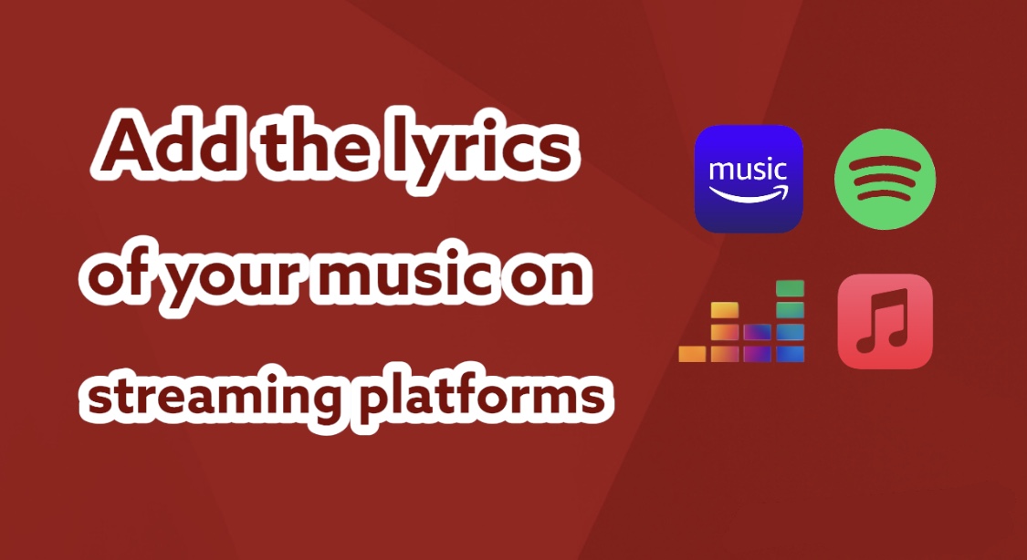 Adds distributed song lyrics to platforms