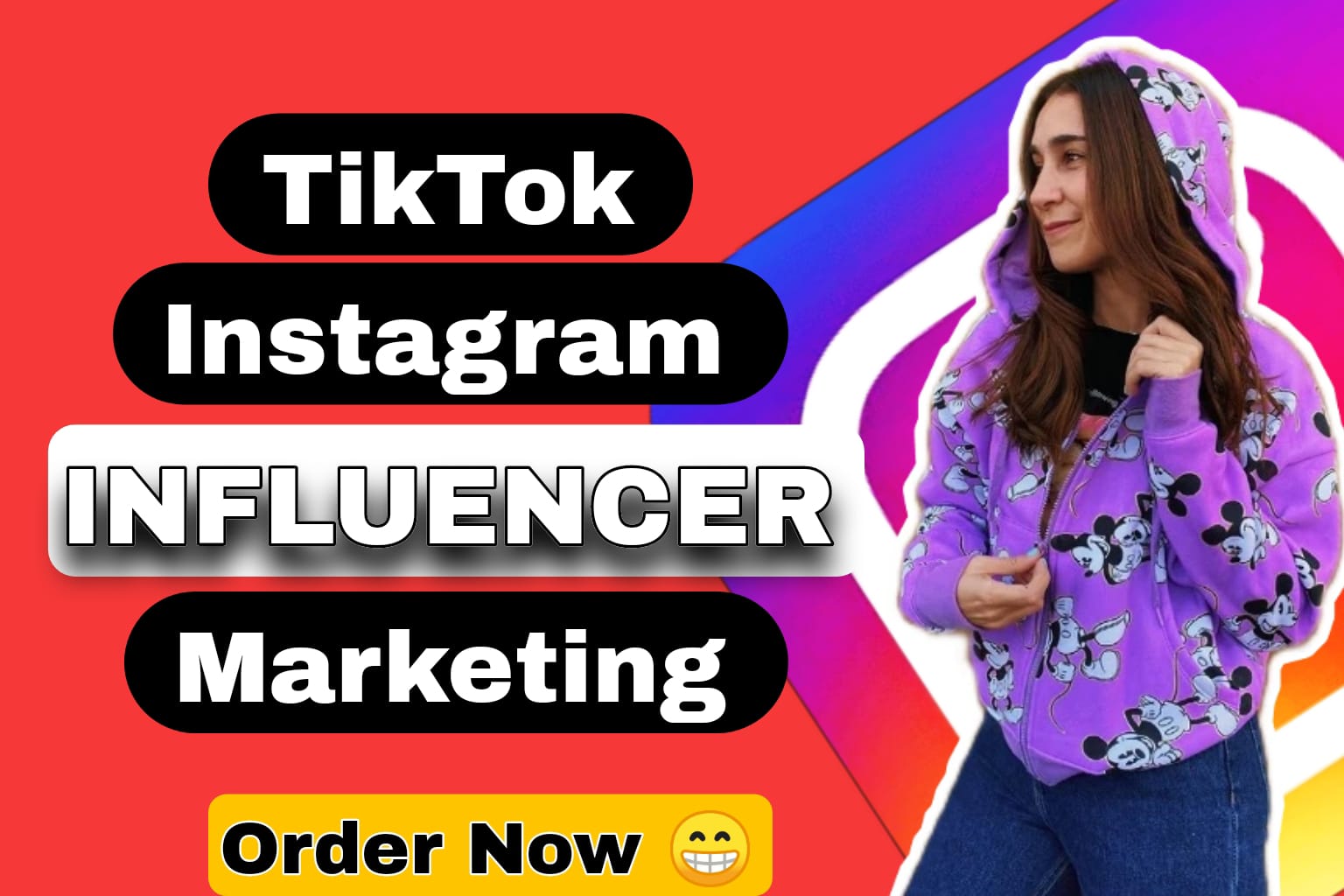 I will research best instagram  tiktok influencers for influencer marketing