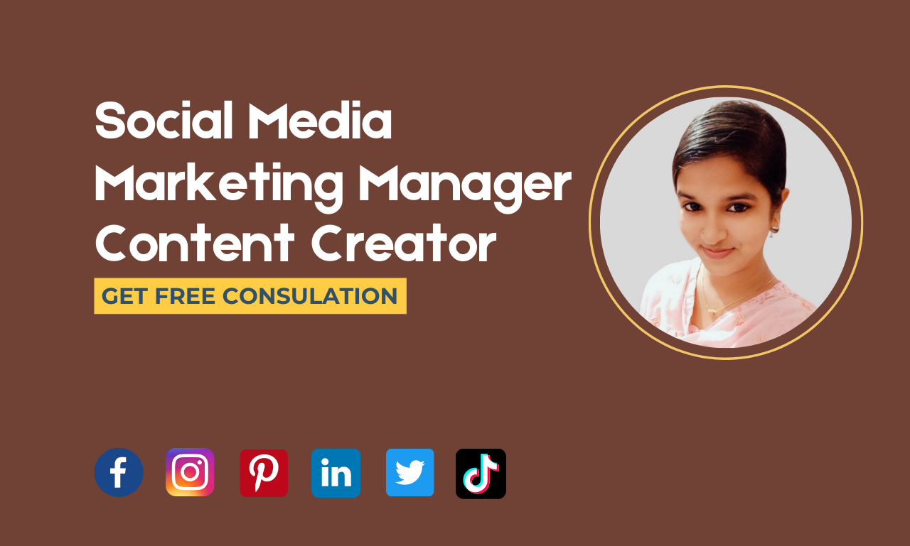 Professional social media manager and growth hacking strategy specialist