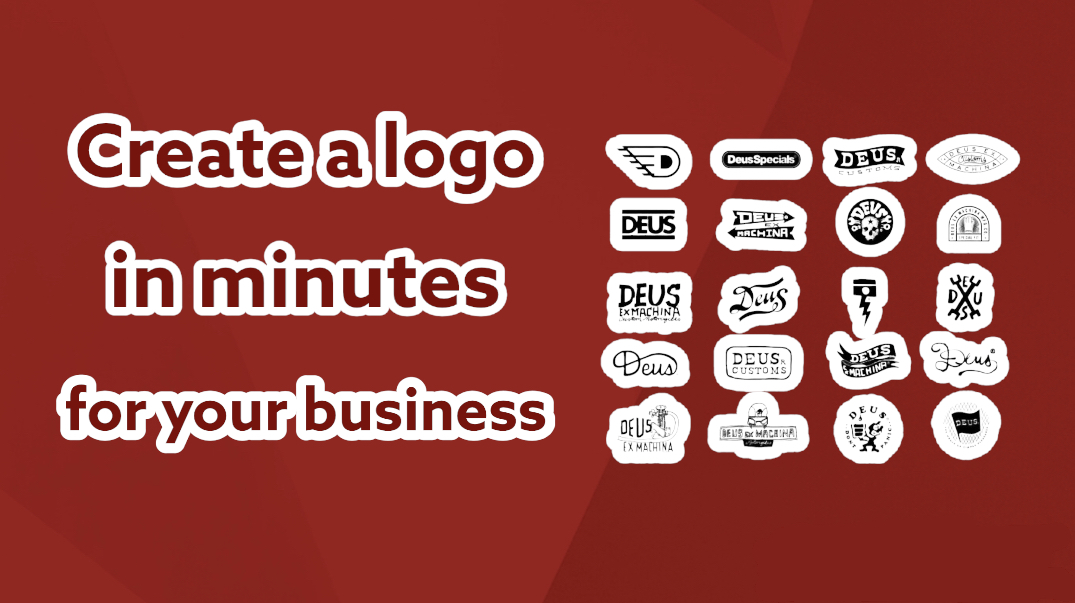 Create a logo in minutes for your business