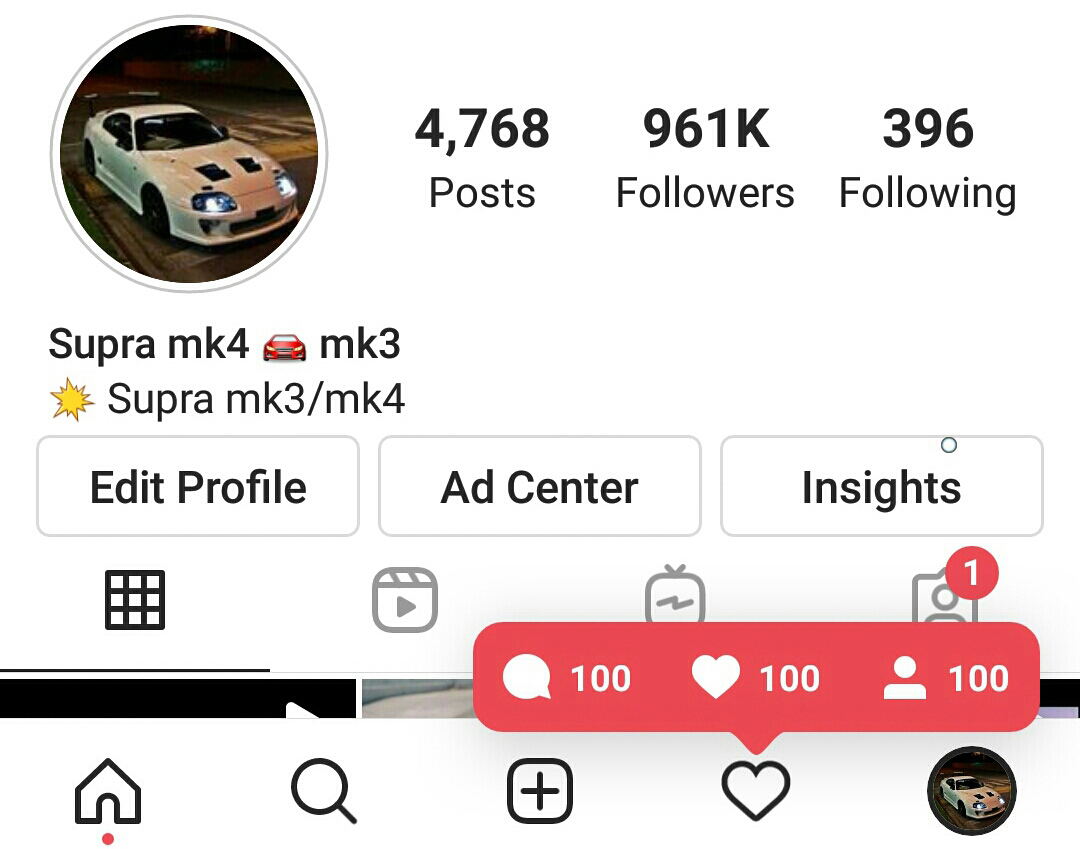 I will give you shoutout on 3 500 000  followers 5 car instagram pages