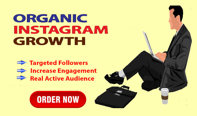 I will organically grow your Instagram account and increase your Followers