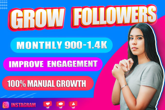 I will do instagram promotion for fast organic instagram growth