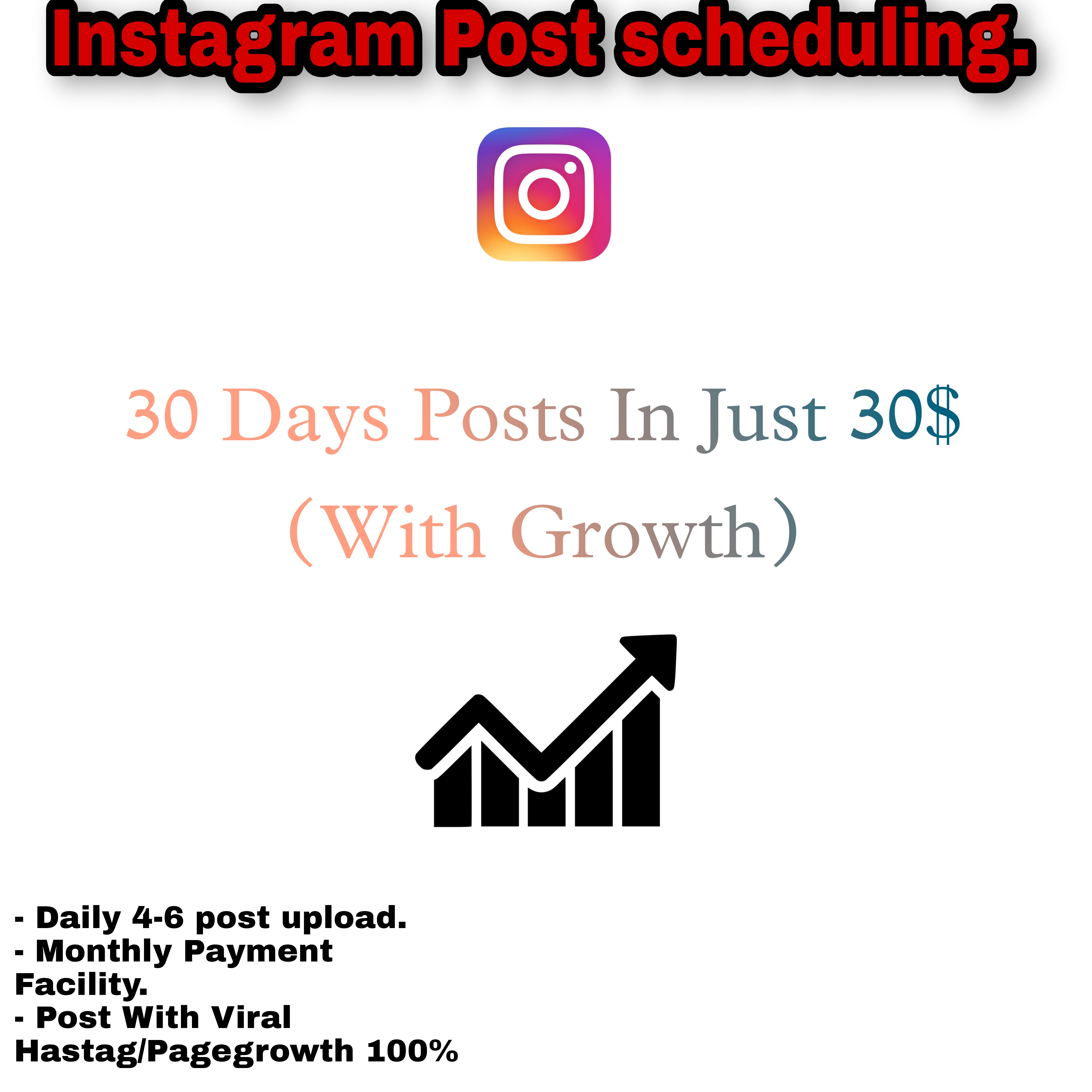 For Instagram Posts Scheduling