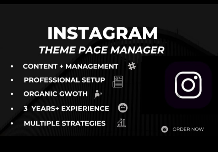 Manage and create content on your Instagram theme Page