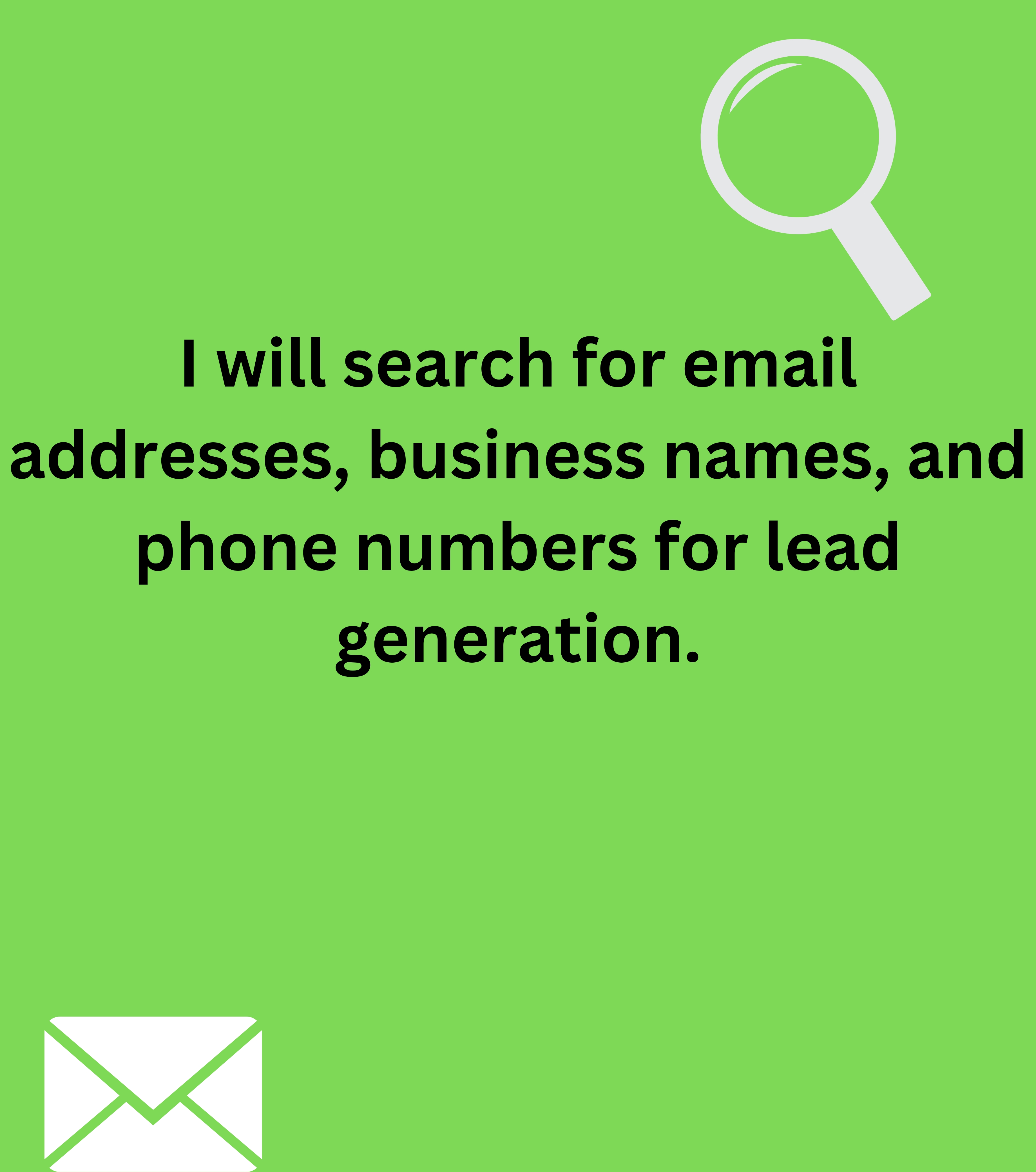 I will do lead generation and influencer find