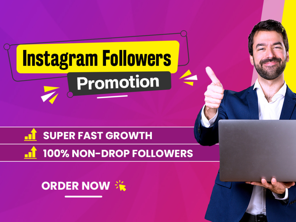 You will get Instagram Promotion on Instagram Followers Non Drop